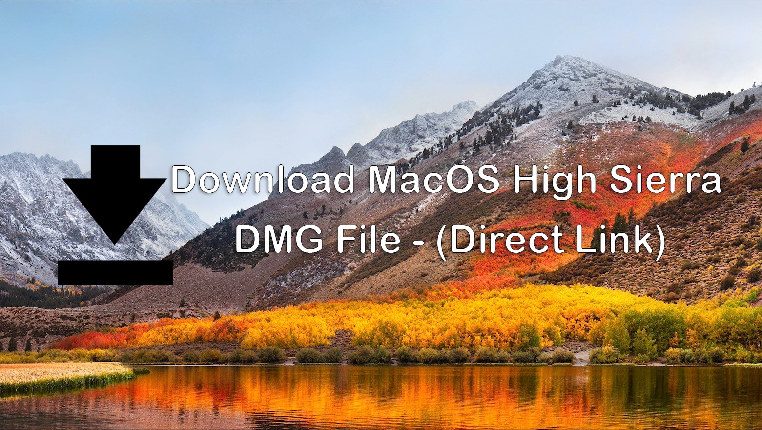 macos high sierra 10.13 iso download